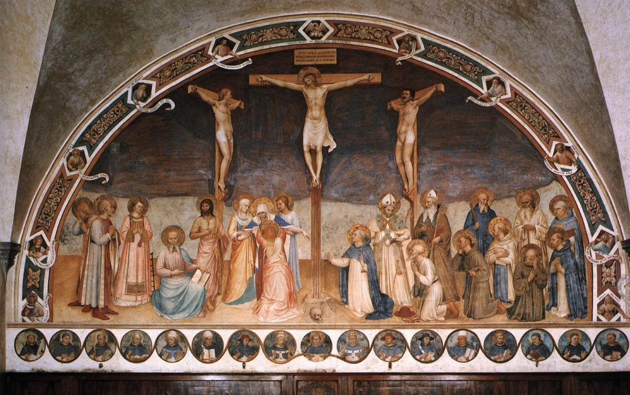 Crocifissione e santi - Convento di San Marco, Florence